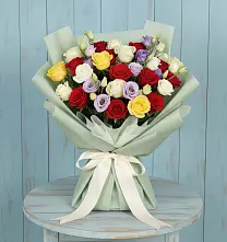 Букет цветов из:  Розы в Ленске