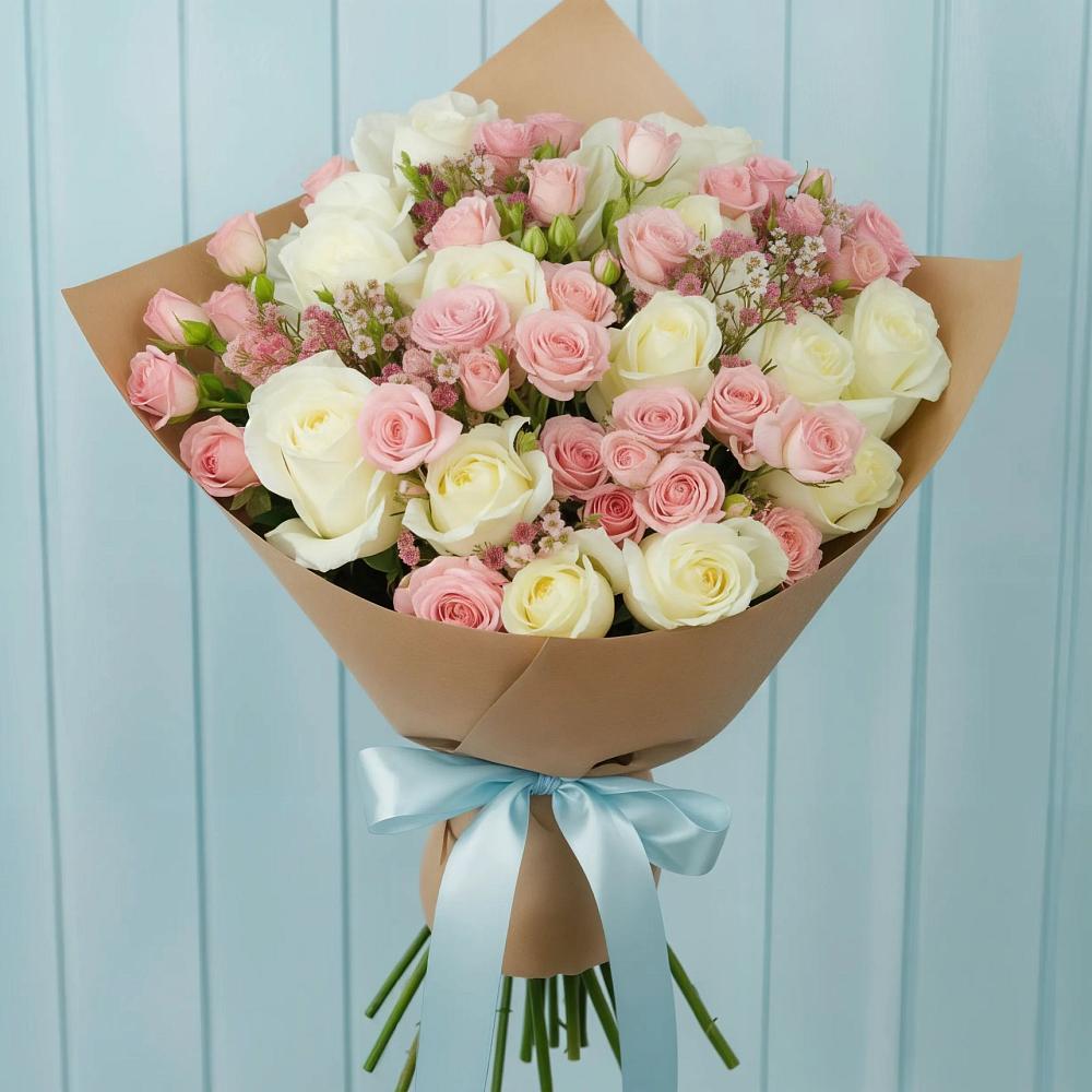 Букет цветов из: Розы в Ленске