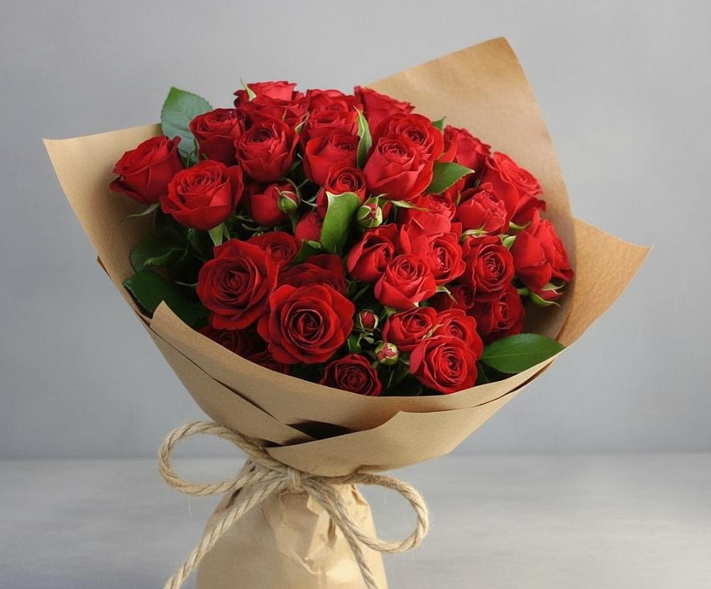 Букет Любовный роман в Ленске