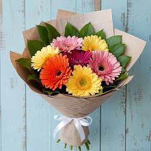 Букет цветов из:  Герберы #REPLACE_PRED# Ленске