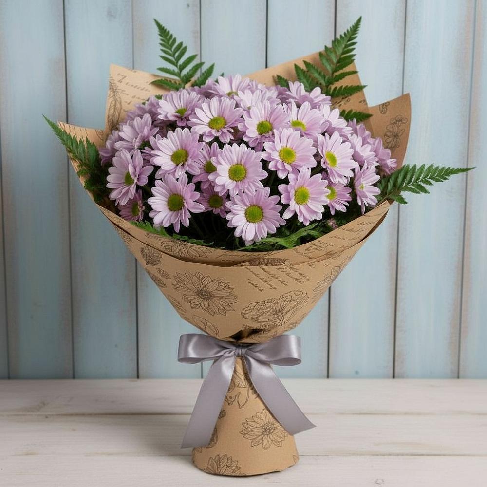 Букет цветов из: Хризантемы в Ленске