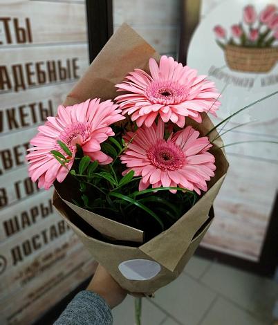 Букет цветов из: Герберы в Ленске