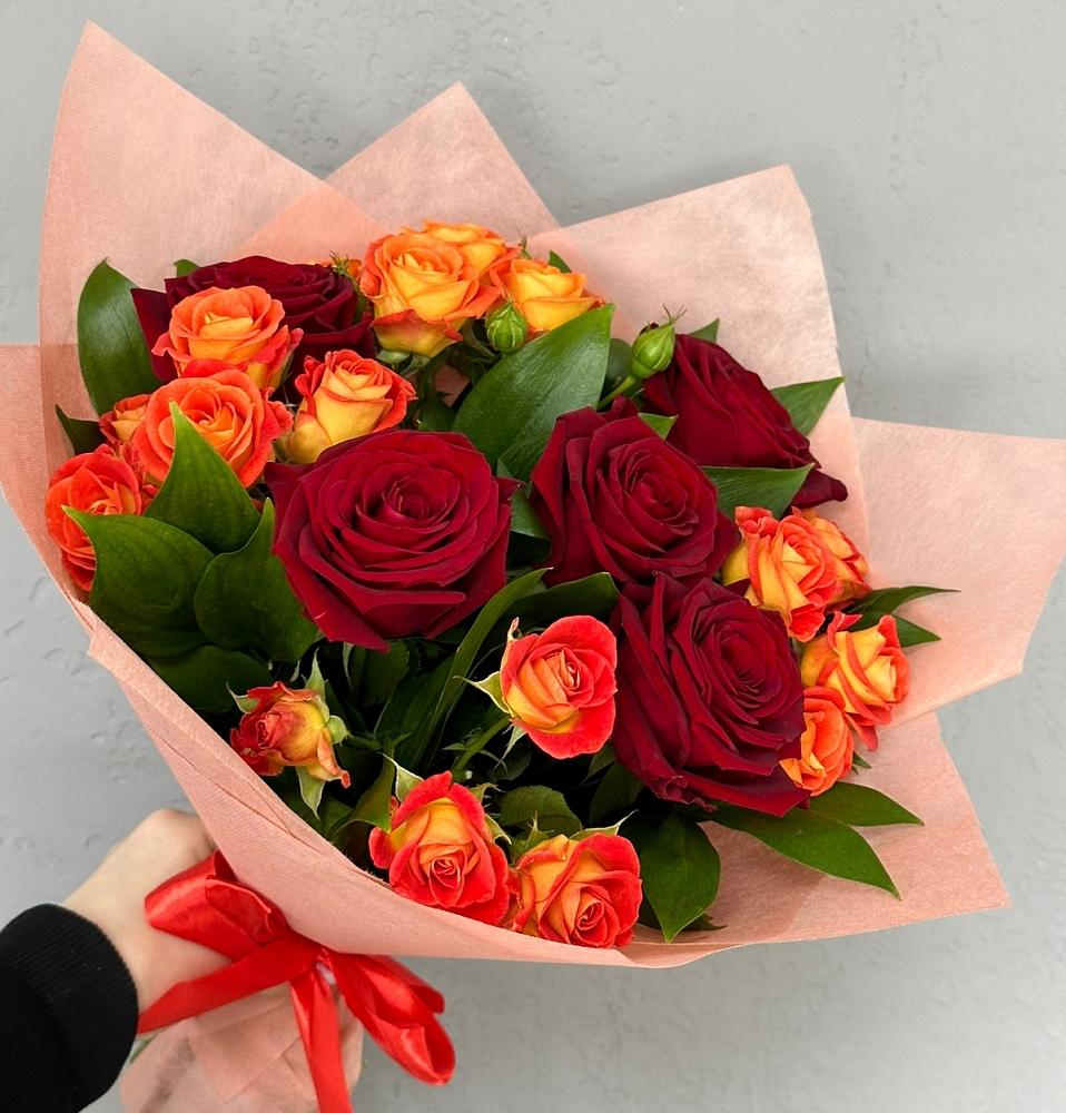 Букет Любовь и восторг в Ленске