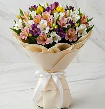 Букет цветов из:  Альстромерии #REPLACE_PRED# Ленске