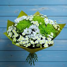 Букет цветов из:  Хризантемы #REPLACE_PRED# Ленске