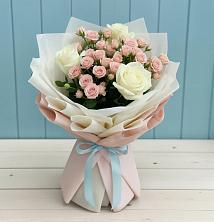 Букет цветов из:  Розы в Ленске