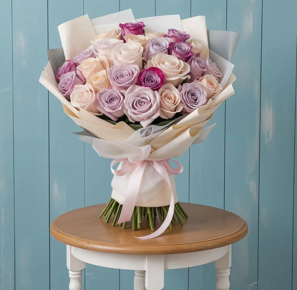 Букет цветов из: Розы в Ленске