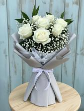 Букет цветов из:  Розы в Ленске