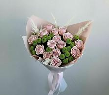 Букет цветов из:  Розы и Хризантемы #REPLACE_PRED# Ленске