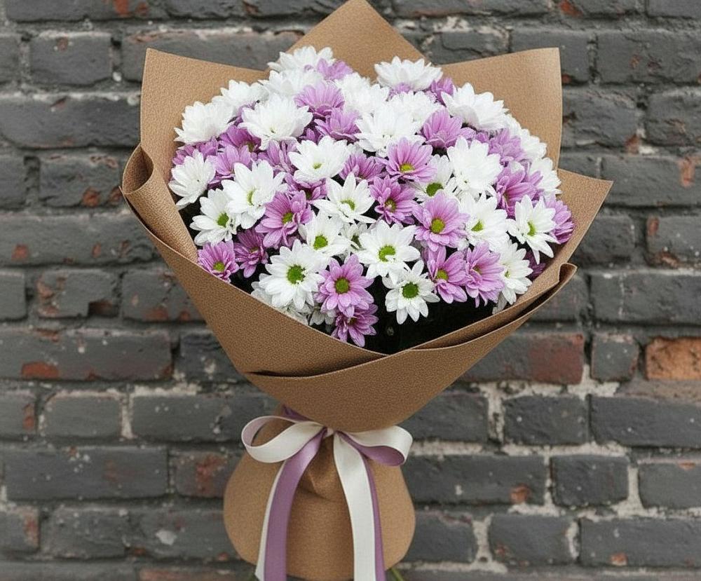 Букет цветов из: Хризантемы в Ленске