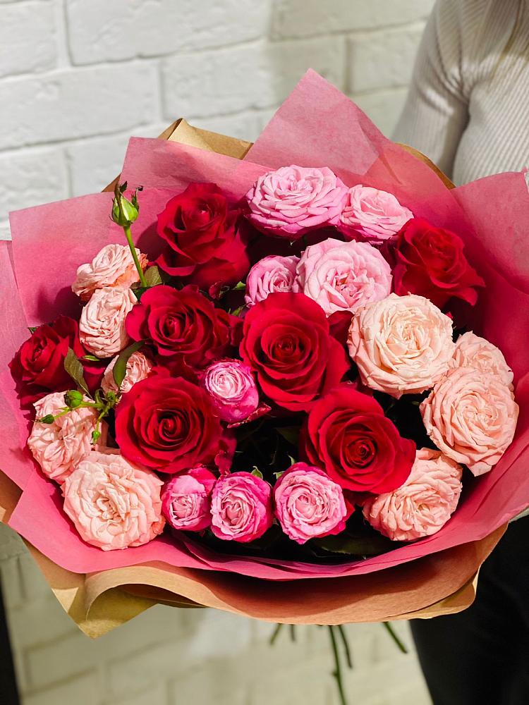 Букет цветов из: Розы в Ленске