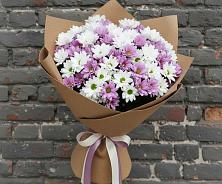 Букет цветов из:  Хризантемы #REPLACE_PRED# Ленске