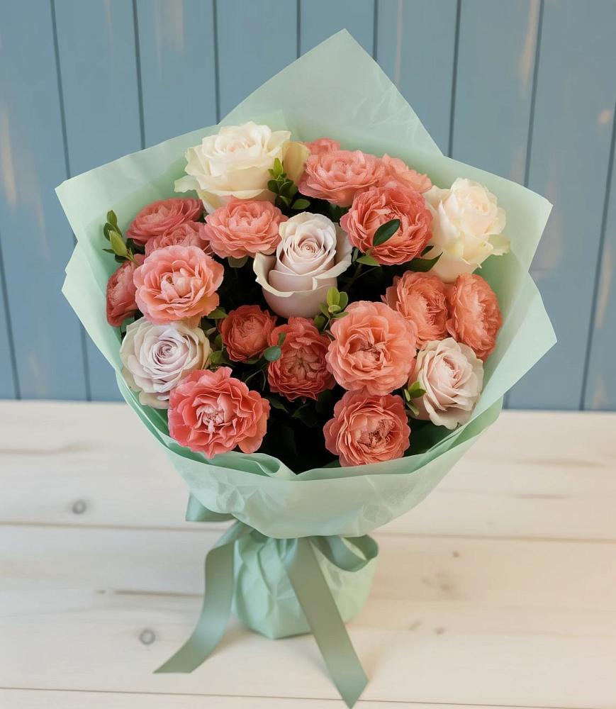 Букет цветов из: Розы в Ленске