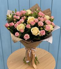 Букет цветов из:  Розы в Ленске