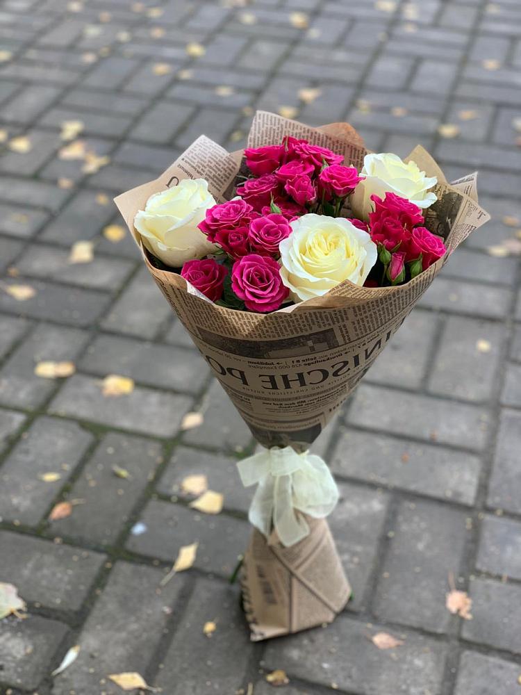 Букет цветов из: Розы в Ленске