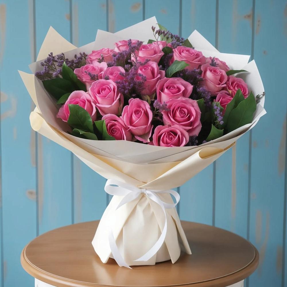 Букет цветов из: Розы в Ленске