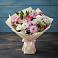 Букет цветов из: Хризантемы, Альстромерии и Розы в Ленске